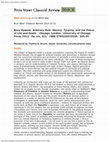 Research paper thumbnail of Strunk review of Mary Nyquist,  Arbitrary Rule: Slavery, Tyranny, and the Power of Life and Death.  Chicago: University of Chicago Press, 2013.  Bryn Mawr Classical Review.  2014.02.51.