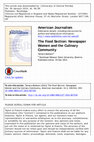 Research paper thumbnail of American Journalism review of The Food Section