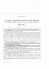 Research paper thumbnail of River basin organization performance indicators: application to the Delaware River Basin commission: supplementary file