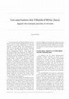 Research paper thumbnail of Les sanctuaires des Villards-d’Héria (Jura). Apport des travaux anciens et récents