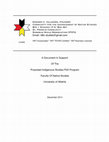 Research paper thumbnail of Document In Support Indigenous Studies PhD (Univ. of Alberta)