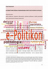 Research paper thumbnail of Alternatywne źródła finansowania partii politycznych w Polsce