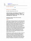 Research paper thumbnail of Strunk review of Andrew Pettinger.  The Republic in Danger: Drusus Libo and the Succession of Tiberius.  	Oxford: Oxford University Press, 2012.  Bryn Mawr Classical Review 2012.12.67.