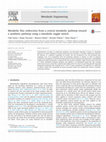 Research paper thumbnail of Metabolic flux redirection from a central metabolic pathway toward a synthetic pathway using a metabolic toggle switch