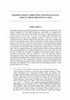 Research paper thumbnail of Exposing Police Corruption and Malfeasance: China's Virgin Prostitute Cases