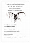 Research paper thumbnail of 'Death Note' como fábula agonística de la era de la información