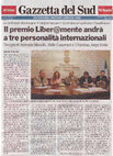 Research paper thumbnail of Premio Liberamente