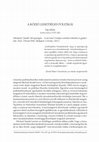 Research paper thumbnail of A közjó lehetséges politikái. (Michael J. Sandel: Mi igazságos… és mi nem? A helyes cselekvés elmélete és gyakorlata)