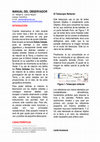 Research paper thumbnail of Manual del Observador