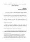 Research paper thumbnail of VIOLÊNCIA E CORRUPÇÃO - Como o caso recente na Petrobras contextualiza a violência institucional (VIOLENCE AND CORRUPTION - As the recent case in Petrobras contextualizes the institutional violence)