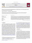 Research paper thumbnail of Study of environmental biodegradation of LDPE films in soil using optical and scanning electron microscopy