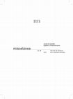 Research paper thumbnail of Miscelánea: A Journal of English and American Studies. Vol 48 (2013): Literature, Film and Cultural Studies