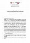 Research paper thumbnail of A Inserção Internacional dos Países Intermediários (2014/1)