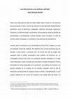 Research paper thumbnail of Los niños lectores y las políticas culturales