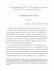 Research paper thumbnail of La métaphysique du sens des choses