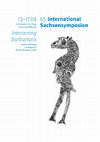 Research paper thumbnail of 65th Sachsensymposion Warsaw 13-17.09.2014 'Interacting Barbarians'