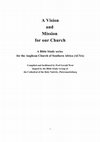 Research paper thumbnail of A Bible Study series for the Anglican Church of Southern Africa (ACSA)