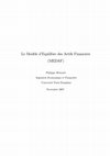 Research paper thumbnail of Le Modèle d'Equilibre des Actifs Financiers (MEDAF