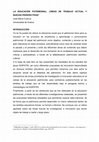 Research paper thumbnail of La educación patrimonial: líneas de investigación actual y nuevas perspectivas.