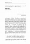 Research paper thumbnail of Review: FULVIO CARMAGNOLA, L’IRRICONOSCIBILE. LE IMMAGINI ALLA FINE DELLA RAPPRESENTAZIONE, MILANO, ET AL., 2011; on RIFL – Rivista Italiana di Filosofia del Linguaggio, VOL. 6, NO. 2, (2013), PP. 263-265.