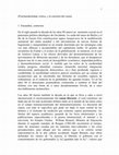 Research paper thumbnail of "Postmodernidad, crítica, y la cuestión del canon"