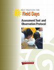 Research paper thumbnail of Best Practices for Field Days: Assessment Tool and Observation Protocol.