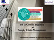 Research paper thumbnail of De la Gestión Logística alSupply Chain Management