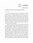 Research paper thumbnail of « Le discours sur le dessin et les états modifiés de conscience »