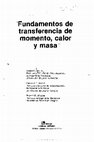 Research paper thumbnail of "Fundamentos de transferencia de momento, calor MÉXICO Espalla Venezuela Colombia