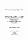 Research paper thumbnail of Lingüística General y teorías de la complejidad ecológica: algunas ideas desde una transdisciplinariedad sugerente [General linguistics and ecological complexity theories: Some ideas from a suggestive transdisciplinarity] (1998)