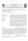 Research paper thumbnail of Global distribution of large submarine canyons: geomorphic differences between active and passive continental margins