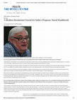 Research paper thumbnail of Interview with Dr. David Washbrook: A Modern Secularism Crucial for India's Progress 