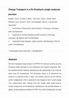Research paper thumbnail of Charge Transport in a Zn-Porphyrin single molecule junction