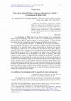 Research paper thumbnail of Pour que le génocide khmer rouge ne soit jamais un « détail » : le témoignage de Rithy Panh (2013)