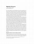 Research paper thumbnail of Migration discourse. In K. Tracy, C. Ilie & T. L. Sandel, (Eds.). The International Encyclopedia of Language and Social Interaction. Boston: John Wiley & Sons