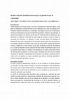 Research paper thumbnail of Modelo reticular multidimensional para la planificación de contenidos