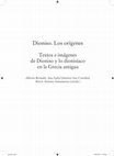 Research paper thumbnail of "Dioniso en la figuración arcaica" 