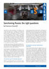 Research paper thumbnail of Sanctioning Russia: the right questions