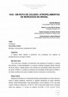 Research paper thumbnail of Em rota de colisão: atropelamentos de morcegos no Brasil