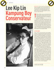 Research paper thumbnail of Lee Kip Lin - Kampung boy conservateur