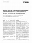 Research paper thumbnail of Phylogenetic analyses under secondary structure-specific substitution models outperform traditional approaches: case studies with diploblast LSU