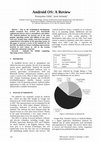 Research paper thumbnail of Android OS: A Review