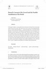 Research paper thumbnail of Husserl’s Concept of the Vorwelt and the Possible Annihilation of the World