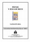 Research paper thumbnail of PIENSE Y HÁGASE RICO NAPOLEÓN HILL