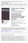 Research paper thumbnail of Conceptualizing and Confronting Inequity: Approaches Within and New Directions for the “NNEST Movement”