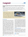 Research paper thumbnail of Bubble-propelled micromotors for enhanced transport of passive tracers