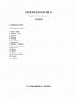 Research paper thumbnail of Czech American Societies