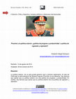 Research paper thumbnail of Pinochet y la política exterior: ¿política de progreso y productividad o política de regresión y represión?