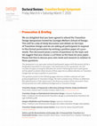 Research paper thumbnail of Transition Design Symposium Provocation (abbreviated version)