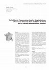 Research paper thumbnail of De la liberté d’expression chez les Magdaléniens. Nouveaux éléments d’art mobilier de l’abri de La Piscine (Montmorillon, Vienne)